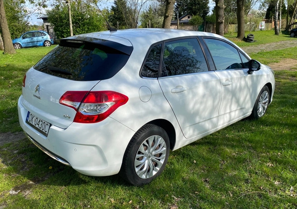 Citroen C4 cena 26500 przebieg: 141650, rok produkcji 2012 z Michałowo małe 631